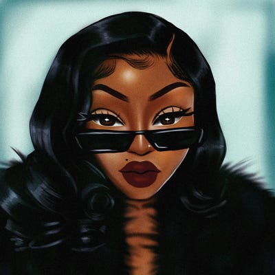 The Boss by Estherr La Main D’or canvas print