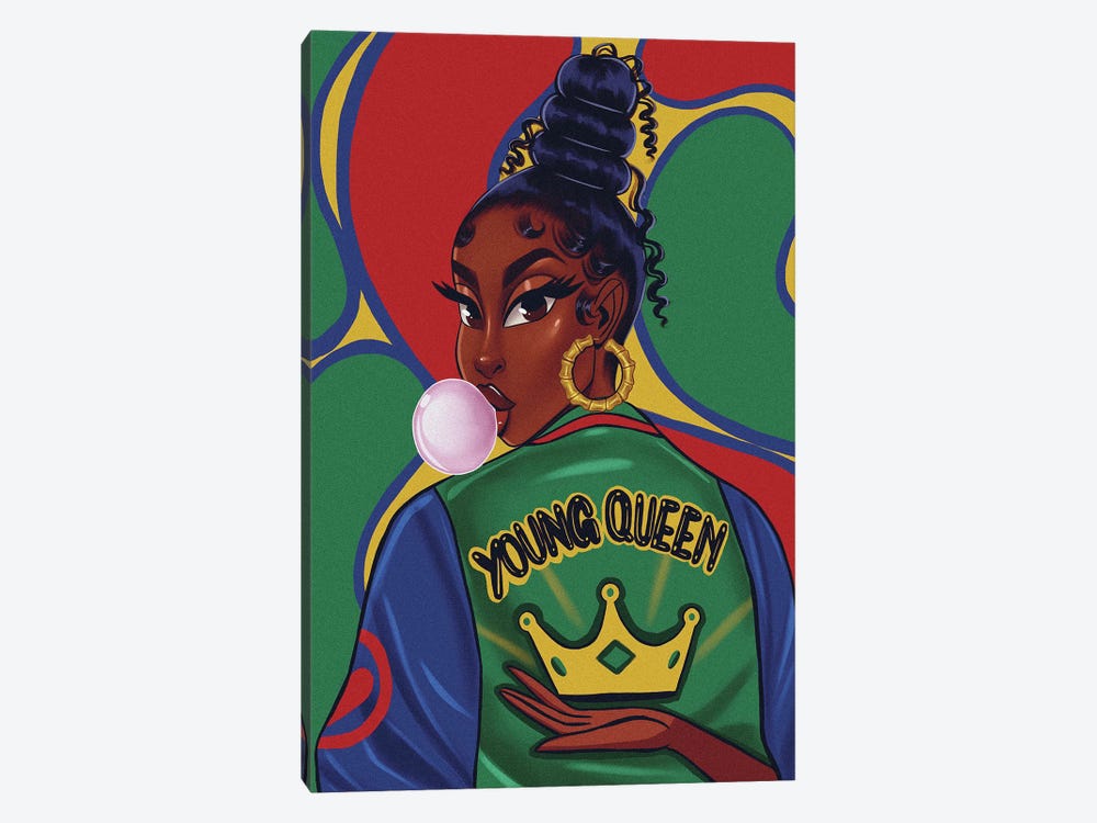 Young Queen by Estherr La Main D’or 1-piece Art Print