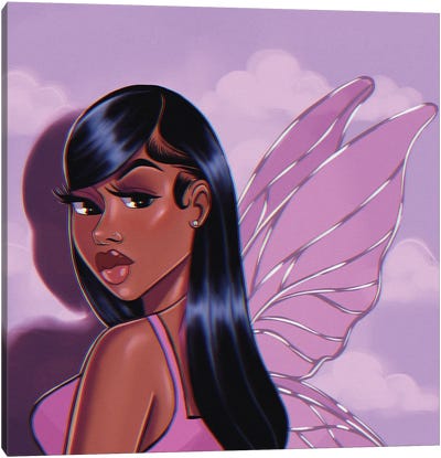 Come Fly With Me Canvas Art Print - Estherr La Main D’or