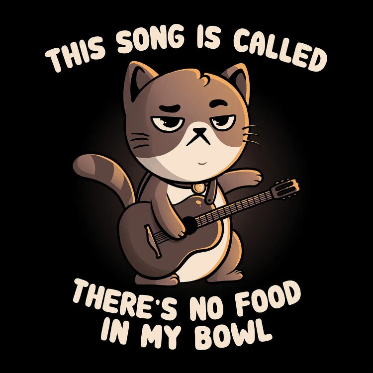 Cat Song by EduEly Designs wall art