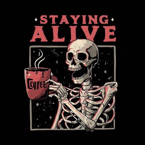 Skeletons: Stayling Alive by EduEly Designs