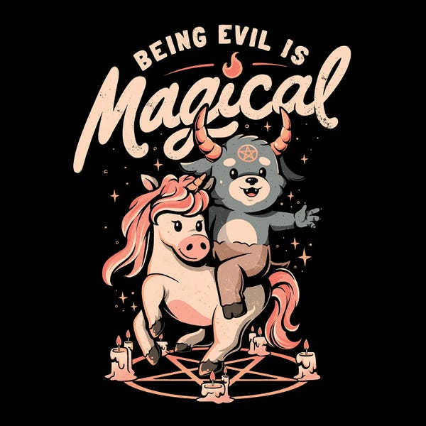 Demons: Being Evil is Magical by EduEly Designs