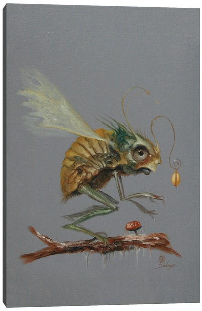 Hopper Canvas Art Print - Ed Schaap
