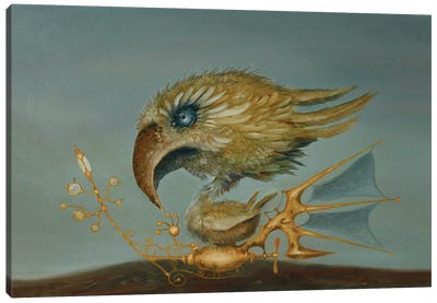 Bird's Eye View Canvas Art Print - Monster Art