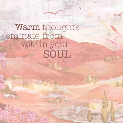 Textured Sentiment Landscape I by Lee C framed wall art