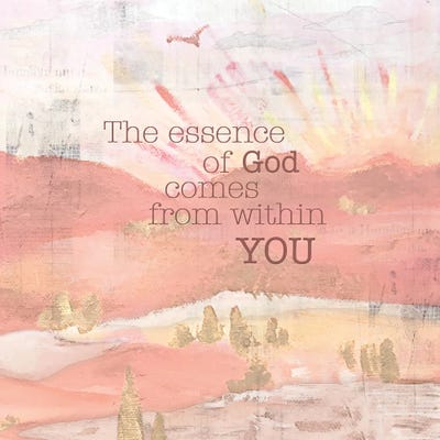 Textured Sentiment Landscape II by Lee C framed wall art