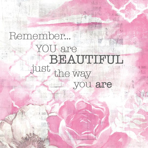 Lee C: Textured Sentiment Pink I by Lee C