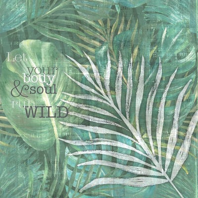 Textured Sentiment Tropic II by Lee C framed wall art