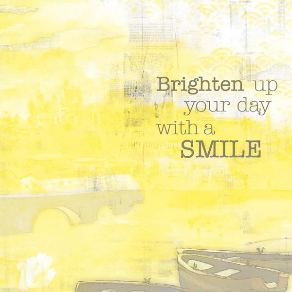 Lee C: Textured Sentiment Yellow II by Lee C