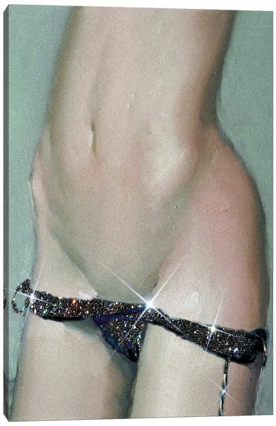 Soft Eros II Canvas Art Print - The Glitterati