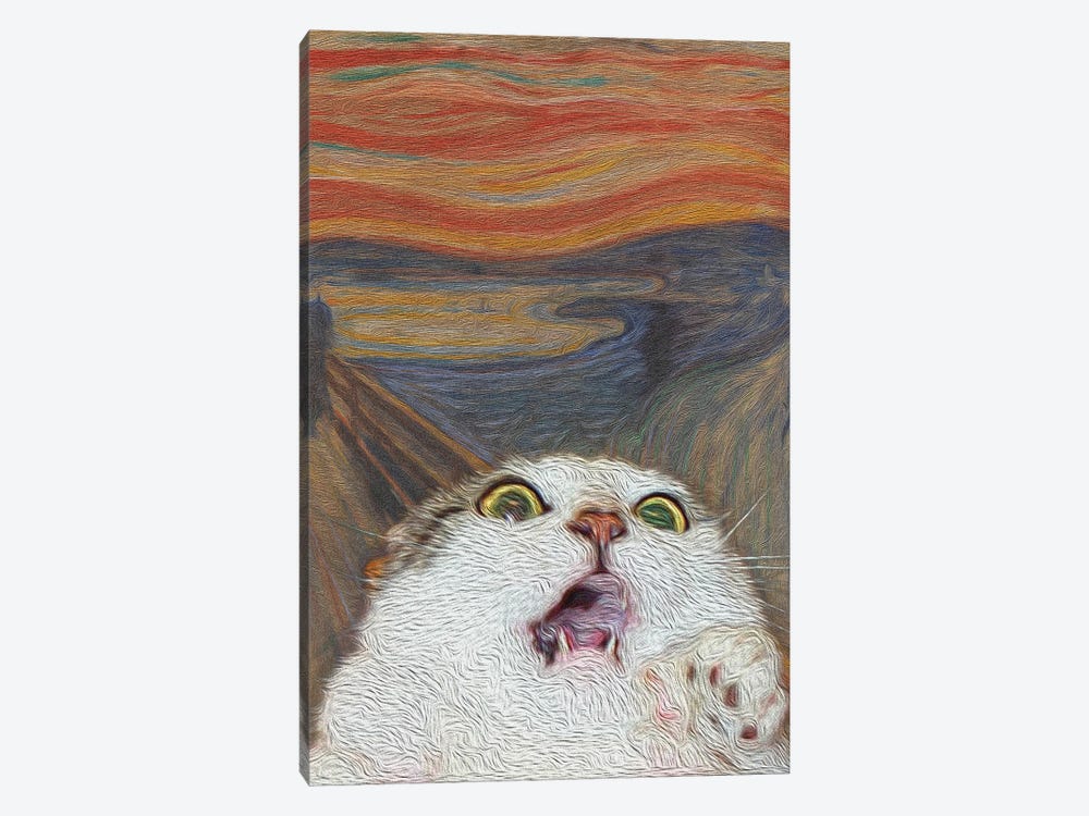 The Meow III by Artelele 1-piece Art Print