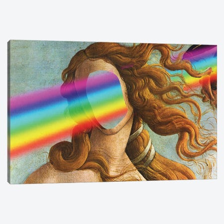 The Birth Of A Rainbow Canvas Print #EEE8} by Artelele Canvas Print