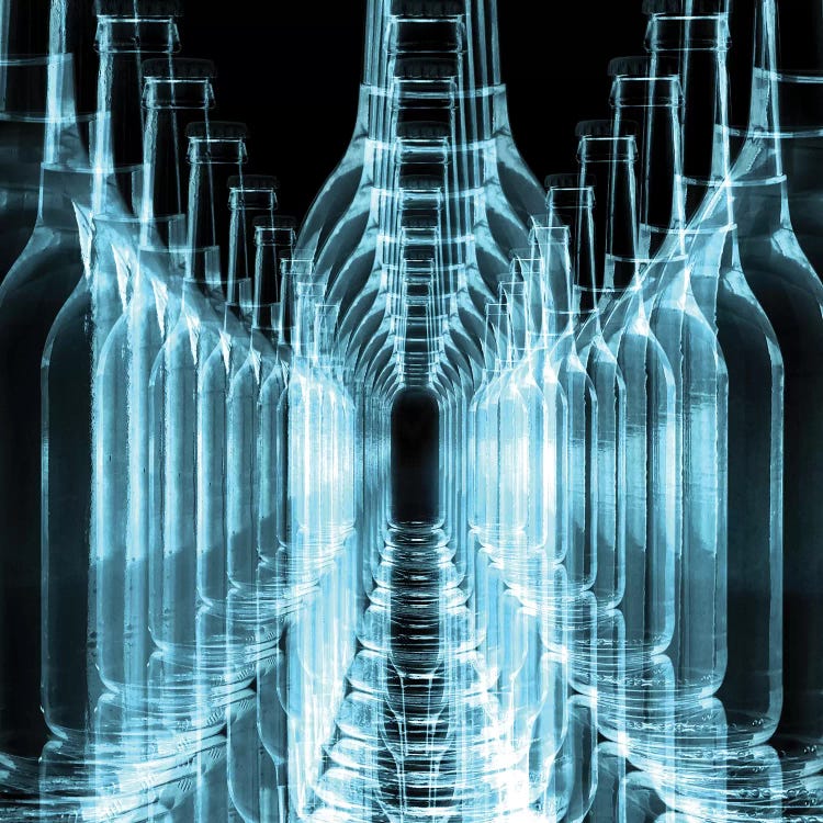 Bottle Service I by 5by5collective wall art