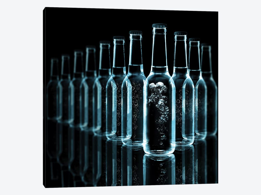 Bottle Service III by 5by5collective 1-piece Canvas Print