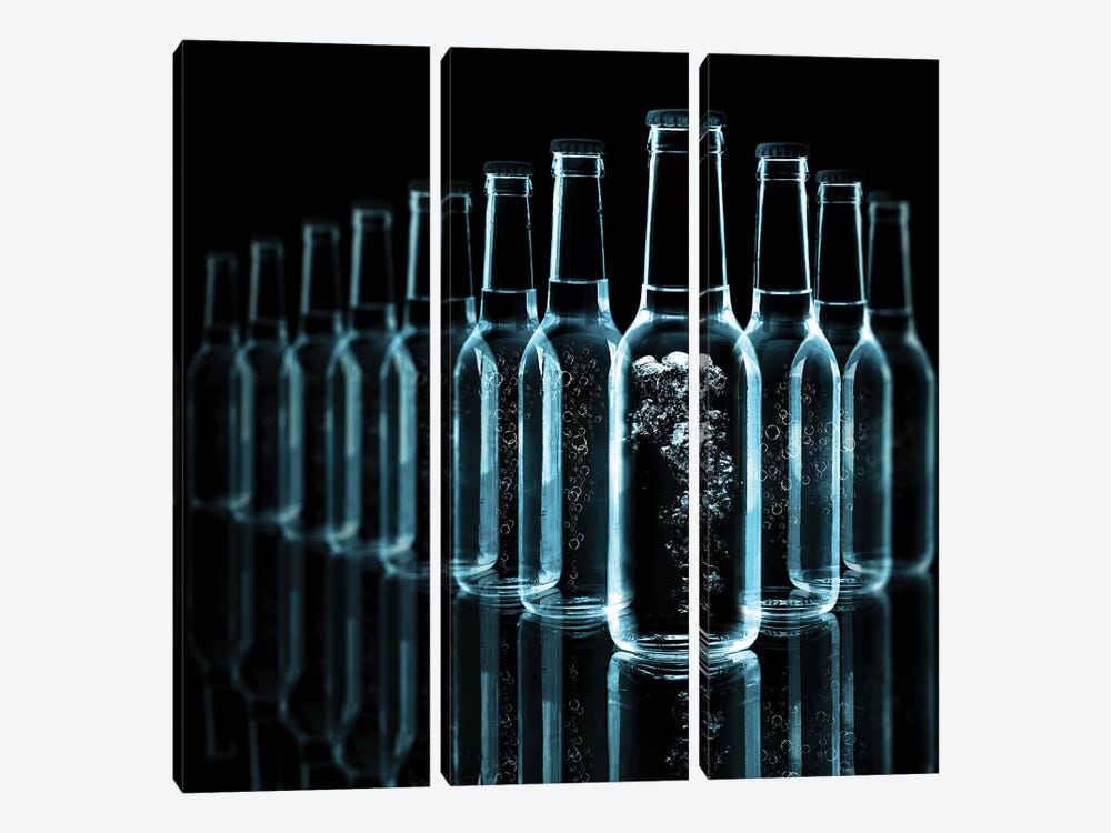 Bottle Service III by 5by5collective 3-piece Art Print