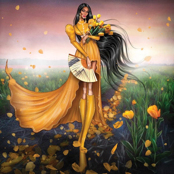 Erin Felis: Yellow Tulips by Erin Felis