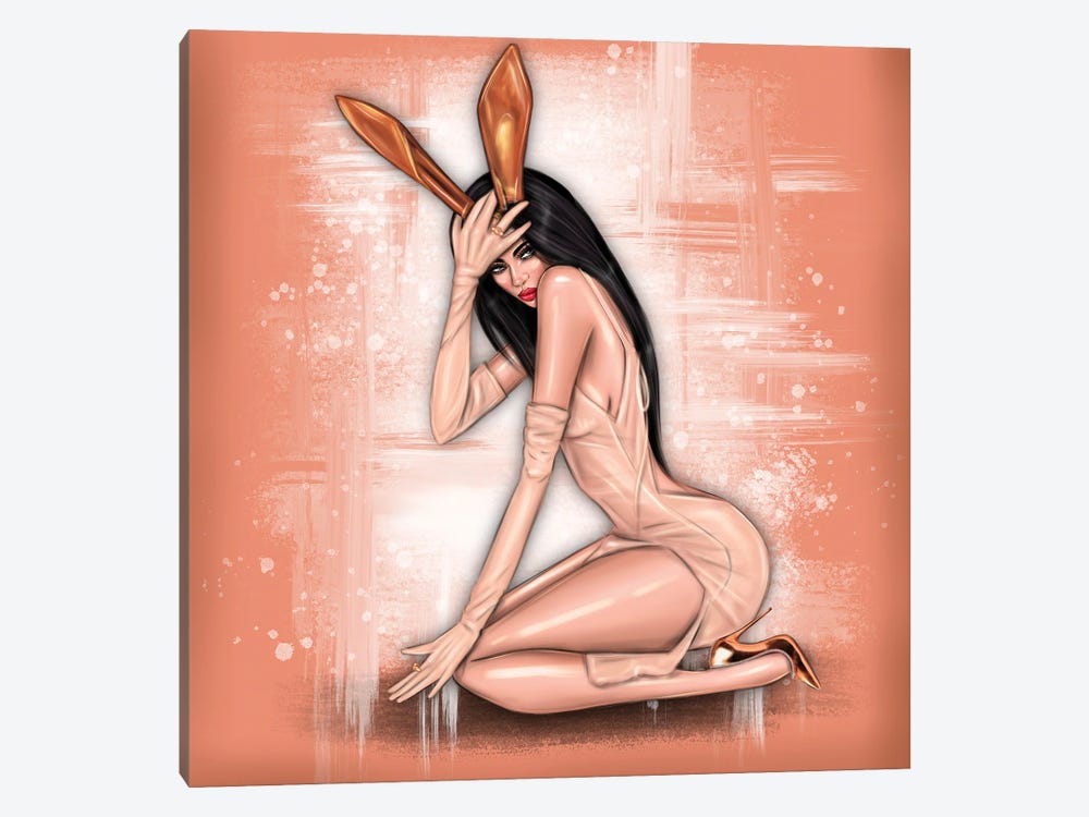 Kylie Jenner by Erin Felis 1-piece Canvas Art
