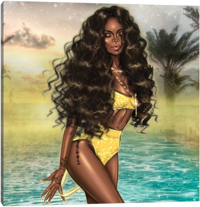 Rihanna Savagexfenty Canvas Art Print - Women's Swimsuit & Bikini Art