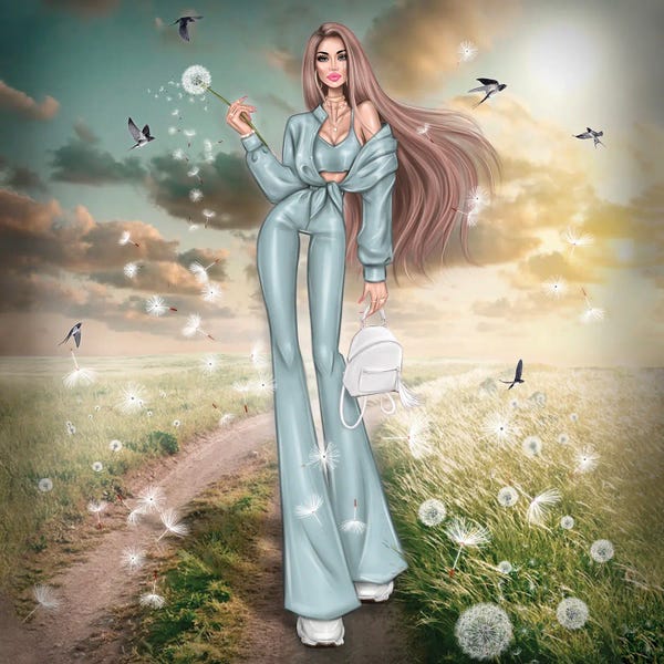 Erin Felis: Dandelions by Erin Felis