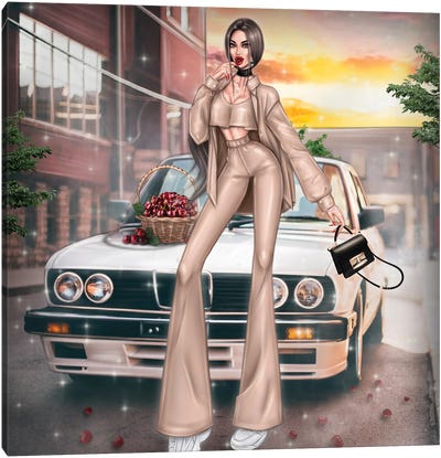 Sweet Cherry Canvas Art Print - BMW