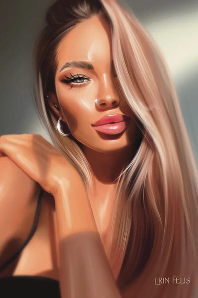 Erin Felis: Amazing Portrait Drawing by Erin Felis