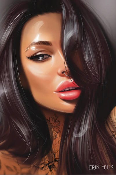 Erin Felis: Dark Hair Beauty by Erin Felis