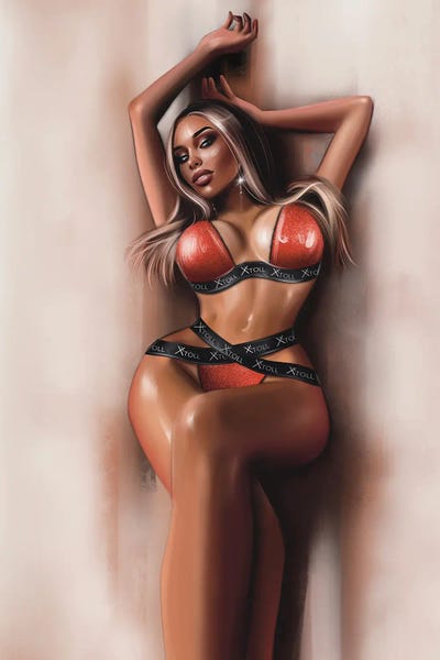 Hot Female Art by Erin Felis art print