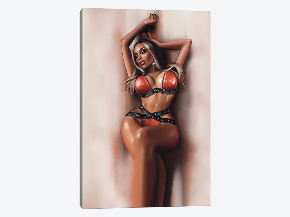 Hot Female Art 1-piece Canvas Print