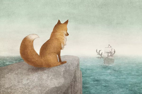 Foxes: The Antlered Ship by Eric Fan