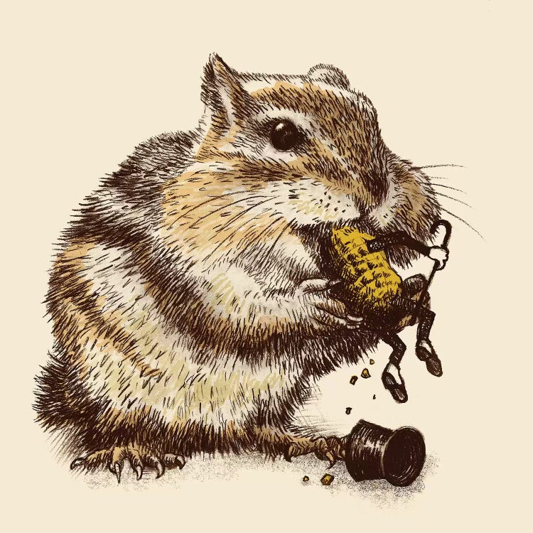 Occupational Hazard by Eric Fan wall art