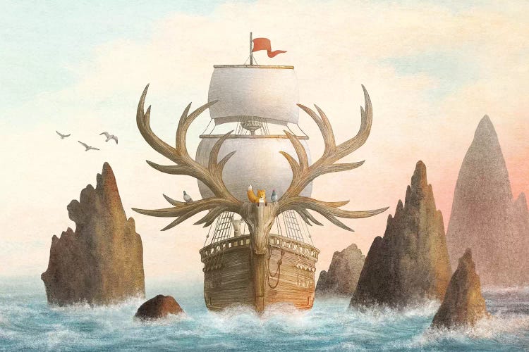 The Antlered Ship Cover