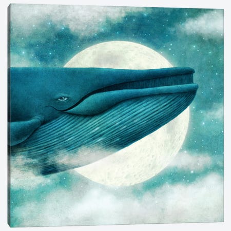 The Great Whale Canvas Print #EFN115} by Eric Fan Canvas Wall Art