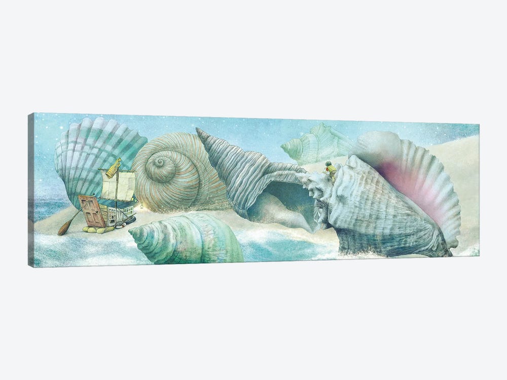The Island Of Giant Shells by Eric Fan 1-piece Canvas Wall Art