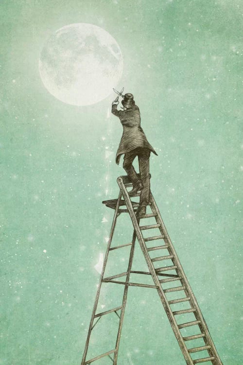 Waning Moon by Eric Fan wall art