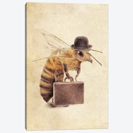 Worker Bee Canvas Print #EFN20} by Eric Fan Canvas Print