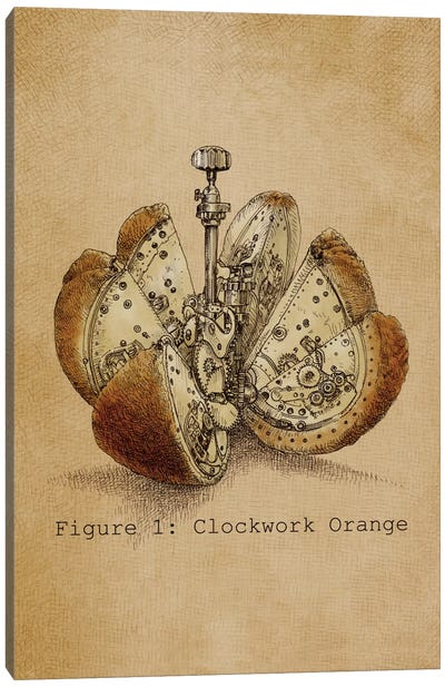 A Clockwork Orange Canvas Art Print - Classic Movie Art