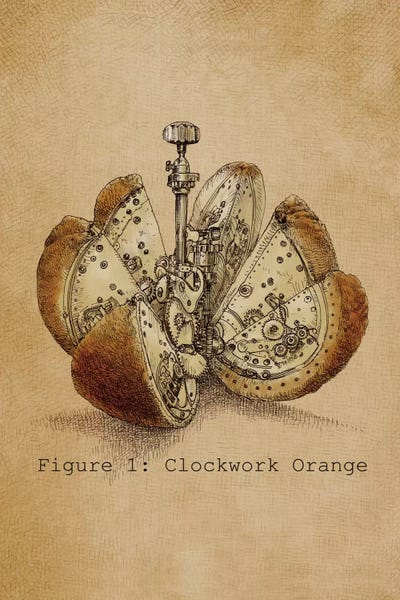 Steampunk: A Clockwork Orange by Eric Fan
