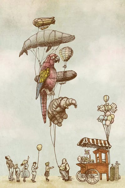 Children's Illustrations: A Day at the Fair by Eric Fan