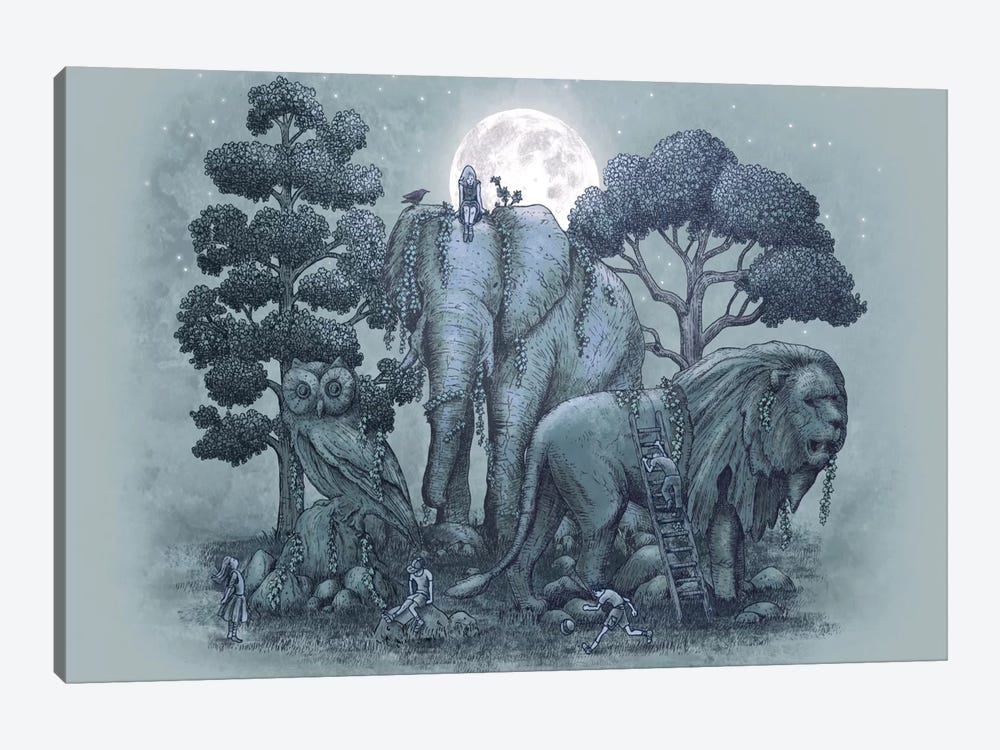 Midnight in the Stone Garden by Eric Fan 1-piece Art Print