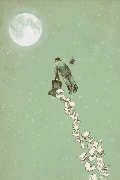 Illustrations: Escape by Eric Fan