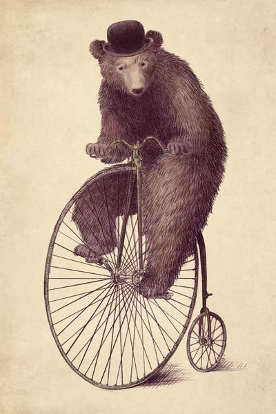 Animal Illustrations: Morning Ride by Eric Fan