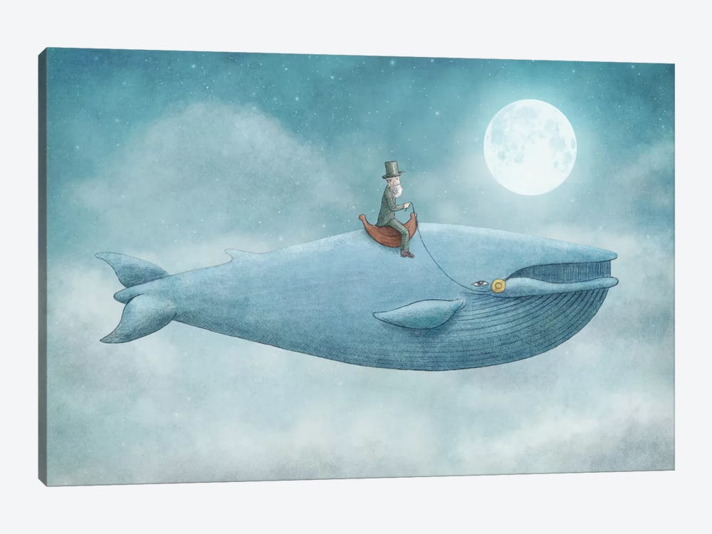 Whale Rider by Eric Fan 1-piece Canvas Art