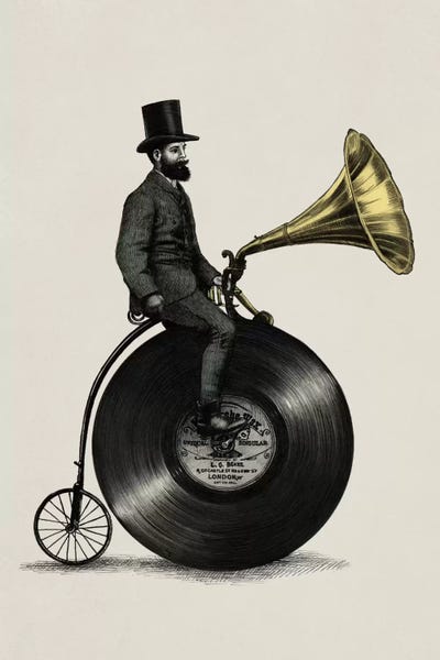 Children's Illustrations: Music Man by Eric Fan