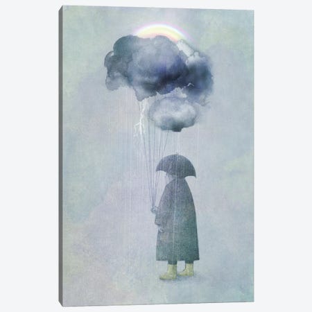 The Cloud Seller Canvas Print #EFN94} by Eric Fan Art Print