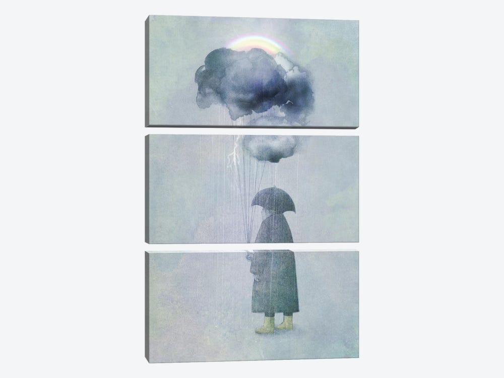The Cloud Seller by Eric Fan 3-piece Canvas Artwork