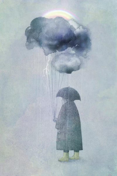 Book illustrations: The Cloud Seller by Eric Fan