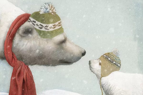 Children's Illustrations: First Winter by Eric Fan