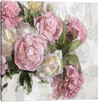 Floral Pink I Canvas Art Print