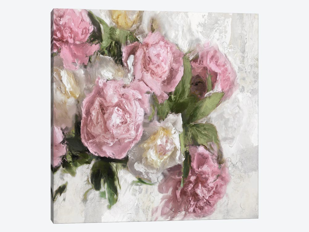 Floral Pink I 1-piece Canvas Art Print