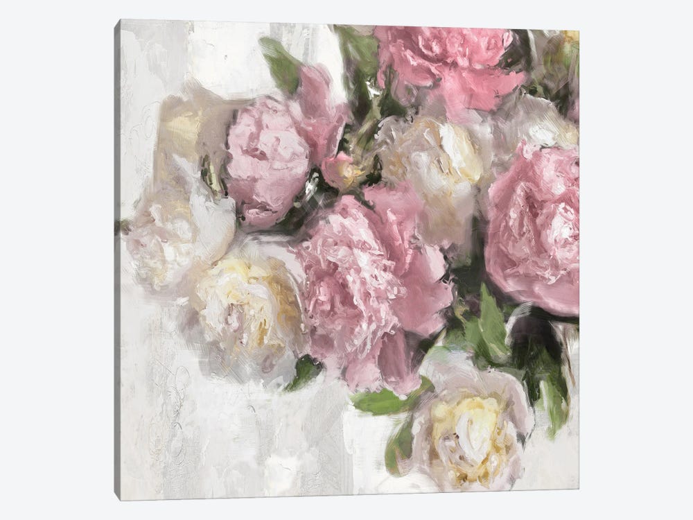Floral Pink II by Emily Ford 1-piece Canvas Art
